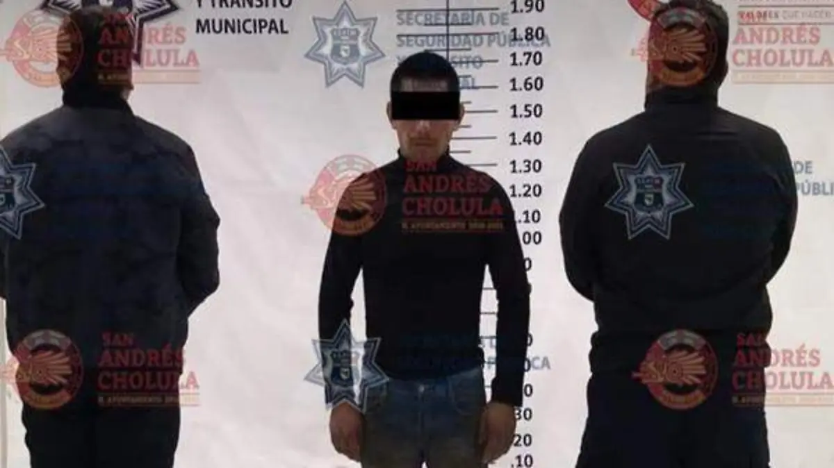 DETENIDO CHOLULA